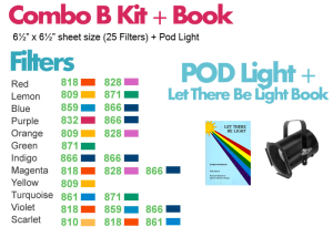 Combo B & "Let There Be Light" Book - BESTSELLER!